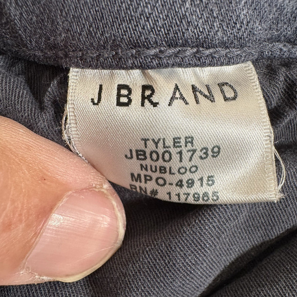 J Brand Tyler Slim Fit Straight Jeans Sz 30X30 Dark Wash Comfort Stretch Classic - Picture 9 of 15